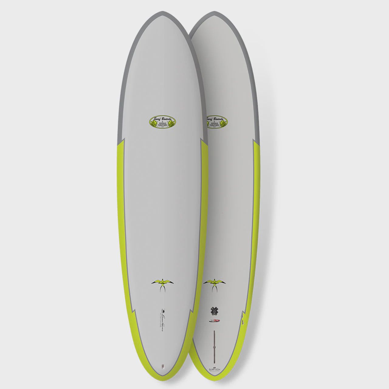 DEAL PRICE!! - Surftech Surfboards Takayama &#39;the Egg&#39;  Fluro Tuflite - 7&#39;6&quot; x 21.5&quot; x 2.9&quot; - 53.5L -  WAS £1019
