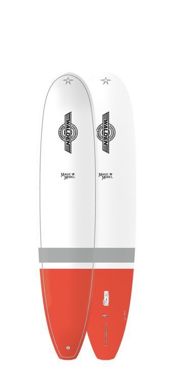 Surftech Surfboards Walden Magic Model Tuflite Red Grey - 8&#39;6 x 22 x 2 7/8   63.2L