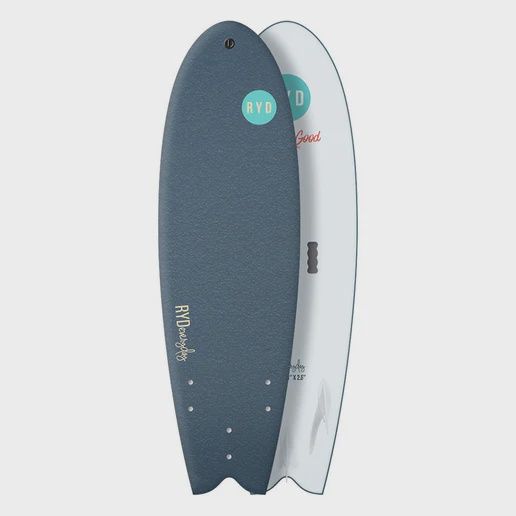 RYDbrand Everyday Fish Softboard 5&#39;10 Deep Blue