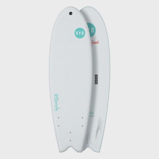 DEAL PRICE!!! RYD Everyday Fish Softboard 5&#39;10&#39; White - WAS £239