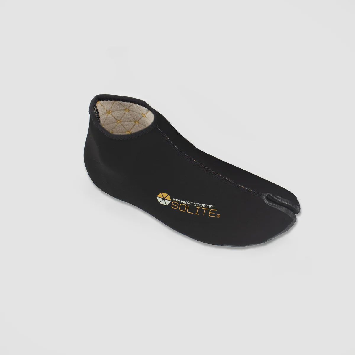 Solite Heat Booster Rebound Split-Toe Neoprene Socks UK 7 -8.5 Black