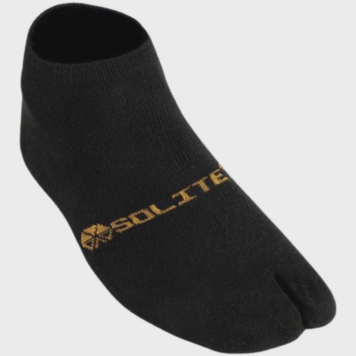 Solite Replacement Heat Booster Split-Toe Knit Socks UK 7-9 Black