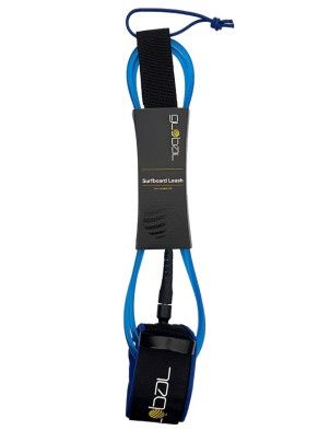 Global 8ft Blue Surfboard Ankle Leash