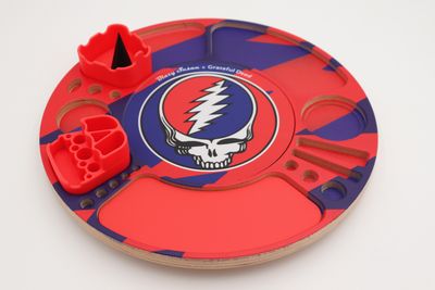 full print spin tray