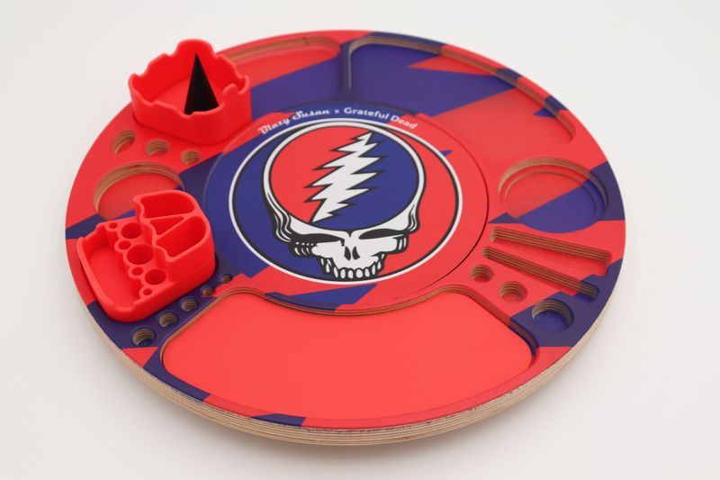 full print spin tray