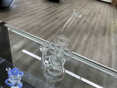 13” clear gravity recycler