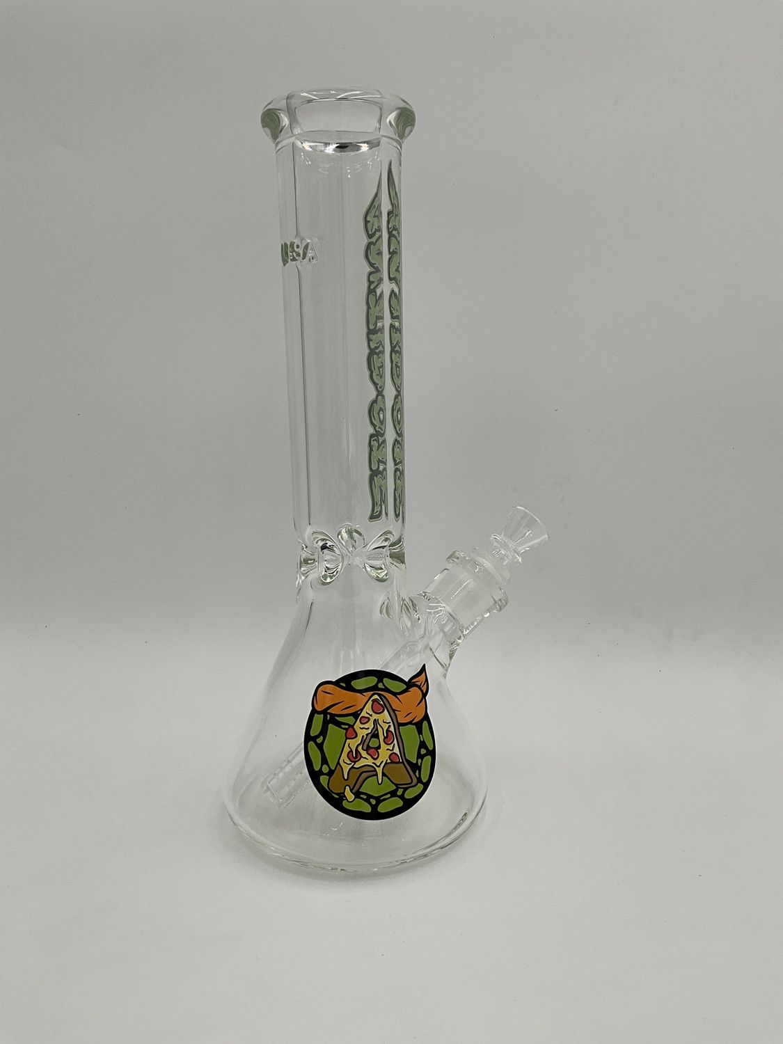 Antidote turtle beaker 12” 9mm orange