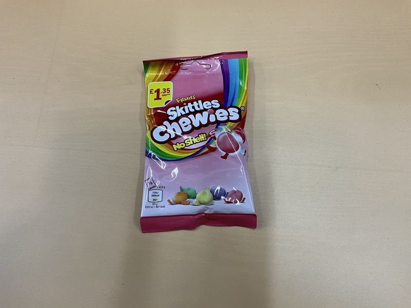 Skittles chewies no shell