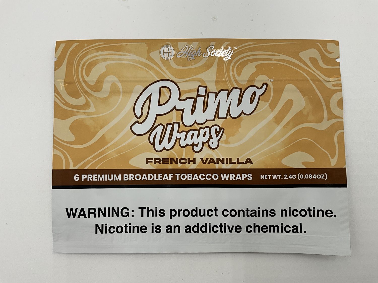 Leaf wraps French vanilla