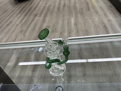 7.5” recycler jade color