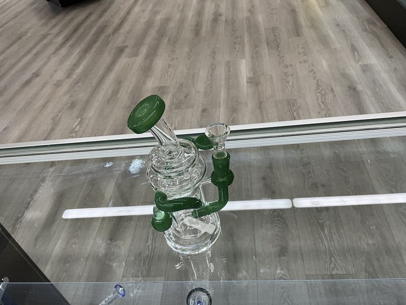 7.5” recycler jade color