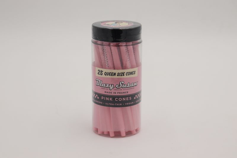 25 pack pink queen cones