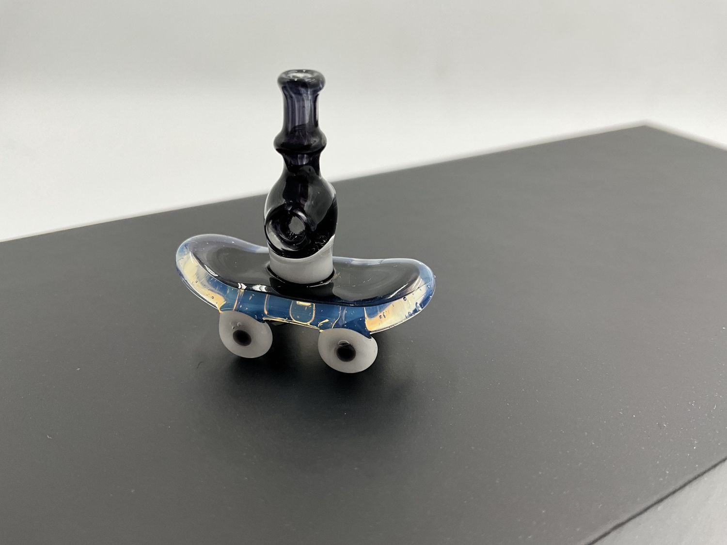 Skateboard joystick blue/black