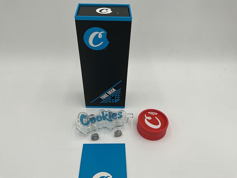 Blue cookies toke deck
