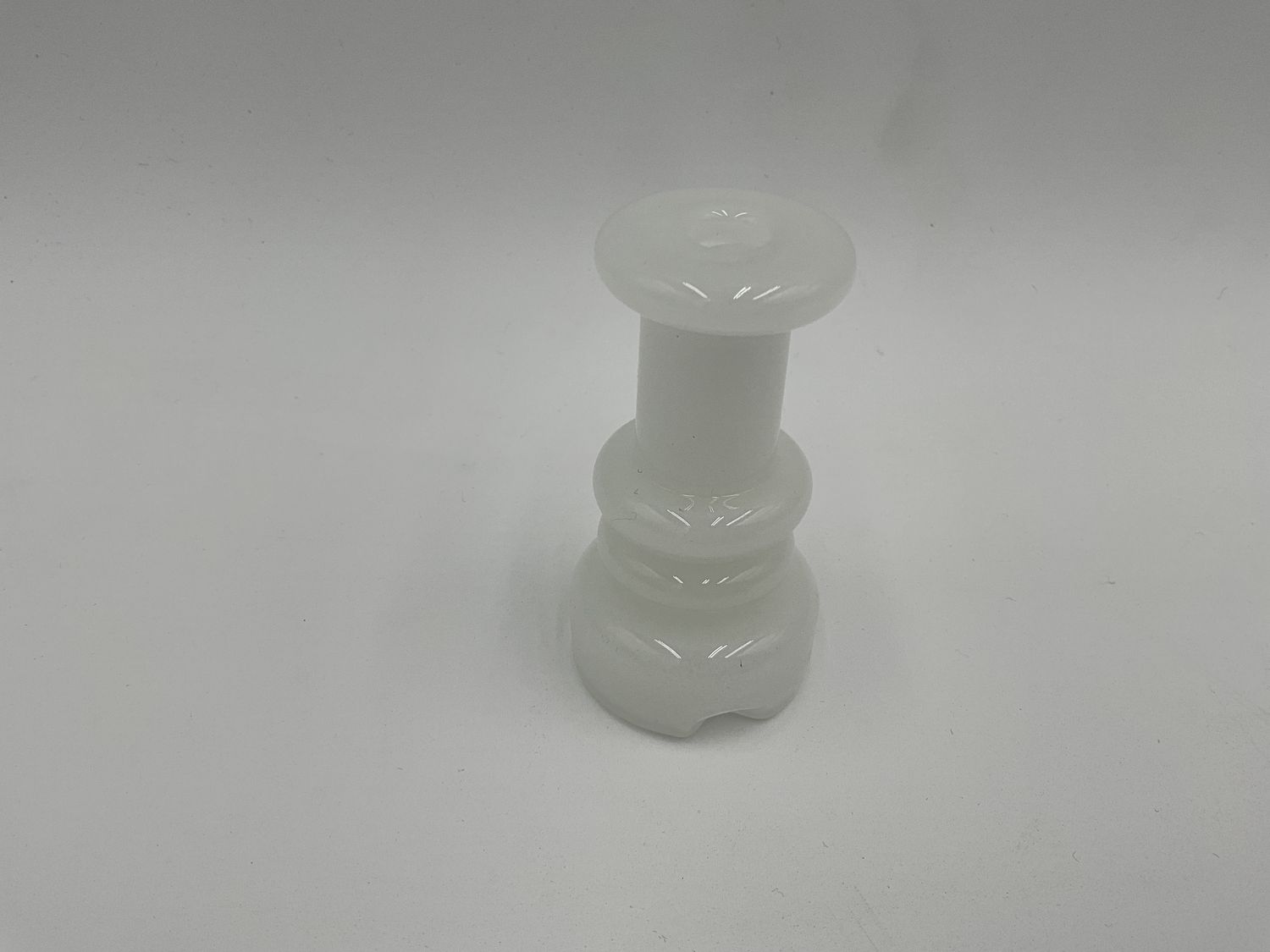 White/ glow in dark dry top
