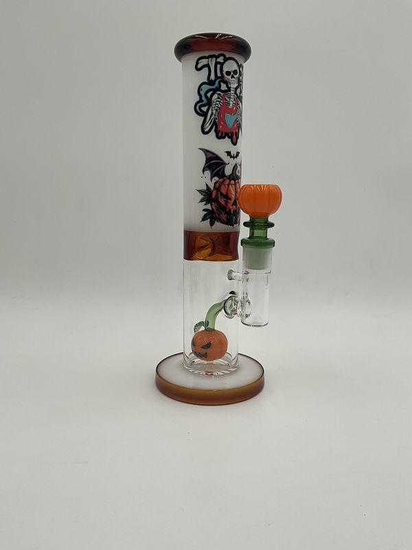 Toxic glass Halloween straight tube