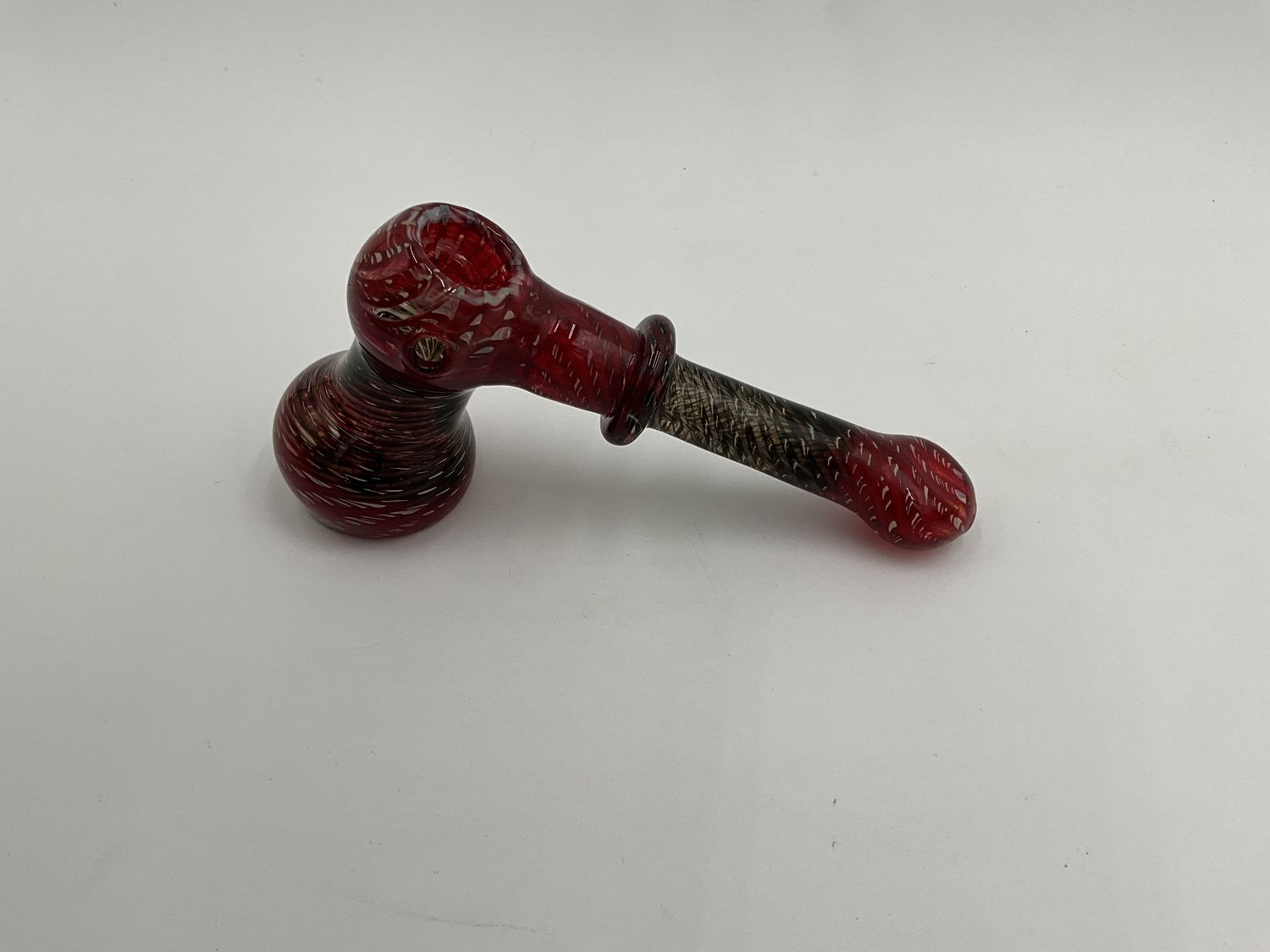 Glass hammer bubbler