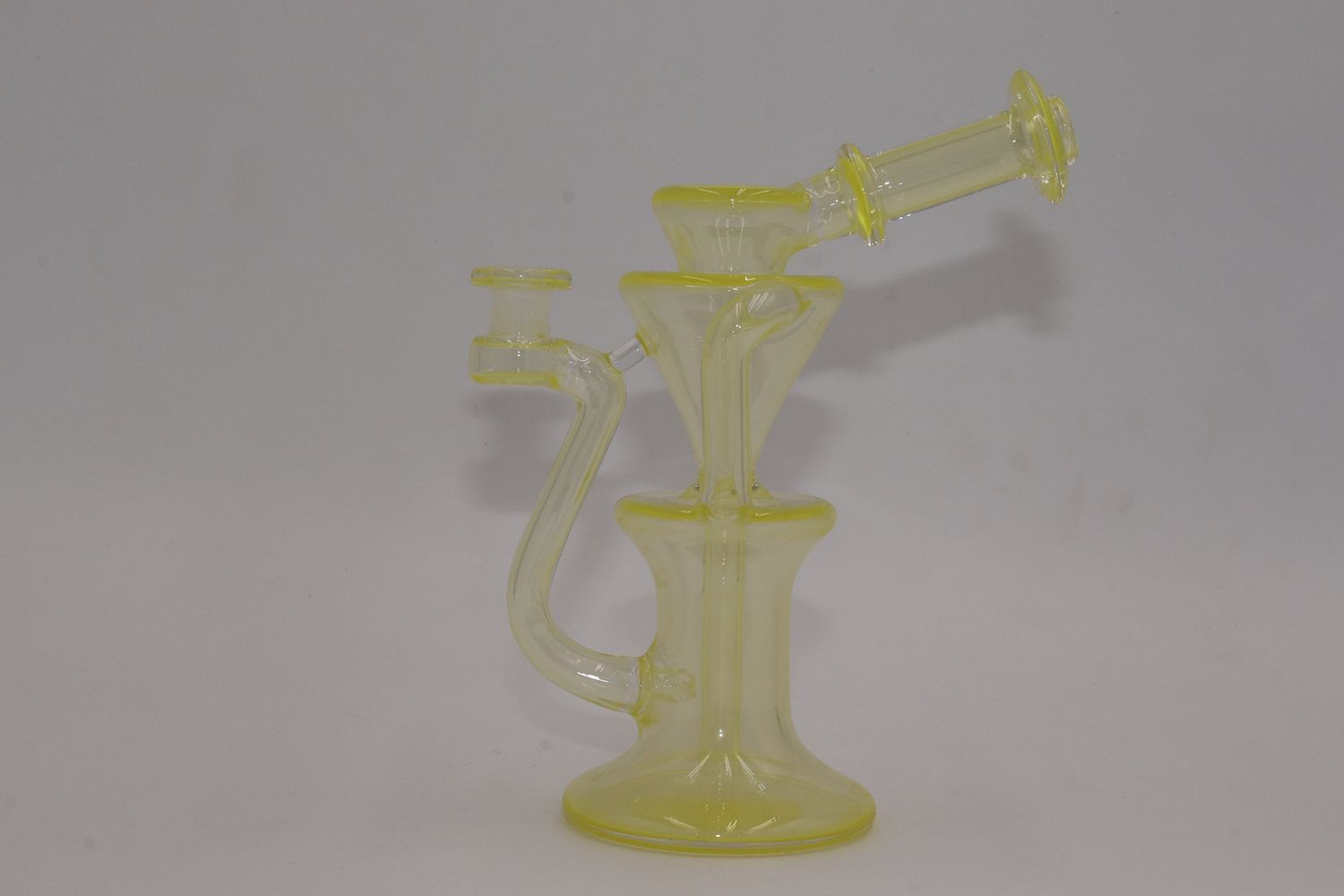Heady glass uptake recycler