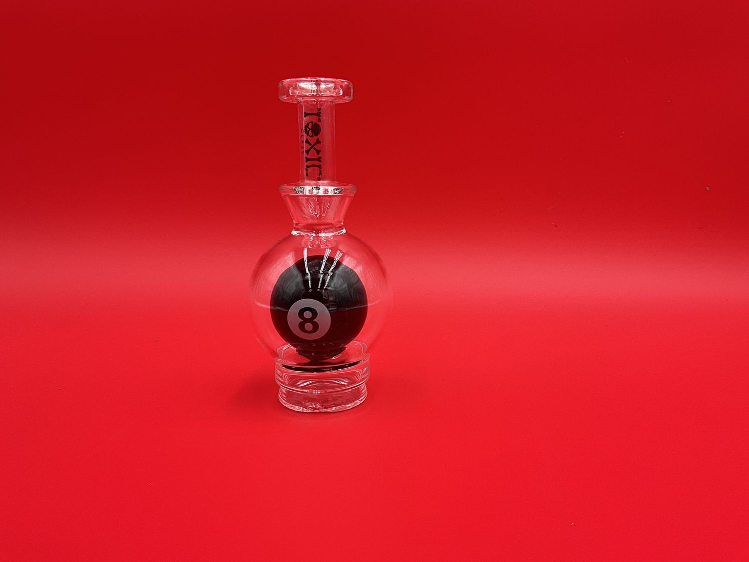 Toxic glass 8 ball Puffco attachment