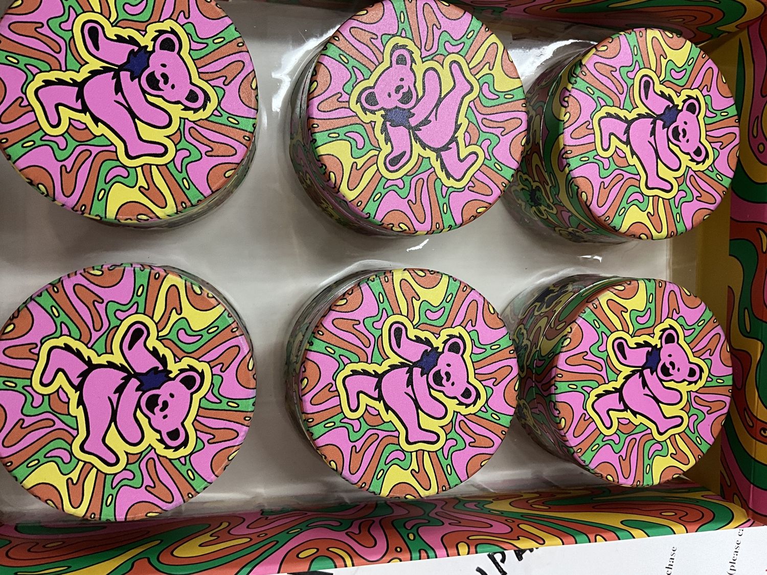 Dead head dancing bear grinder