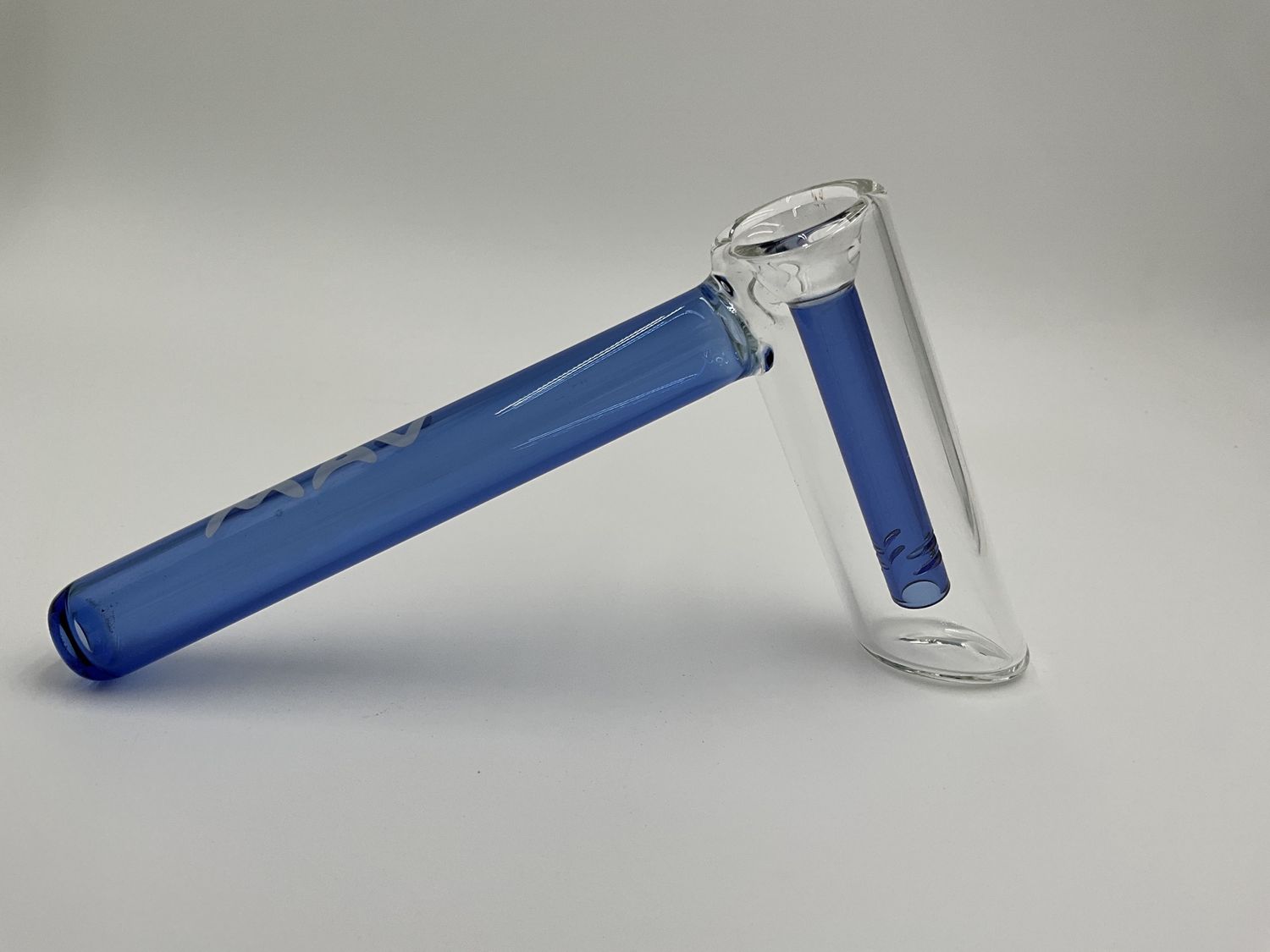 Ink blue hammer bubbler