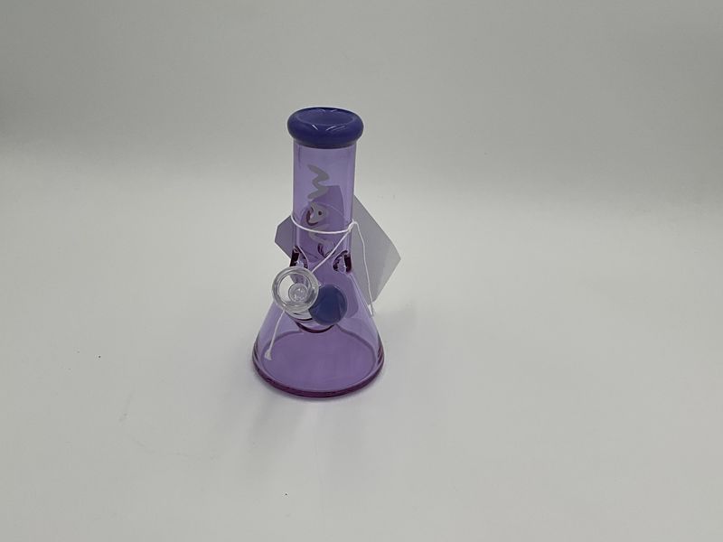 7” 2 tone purple beaker