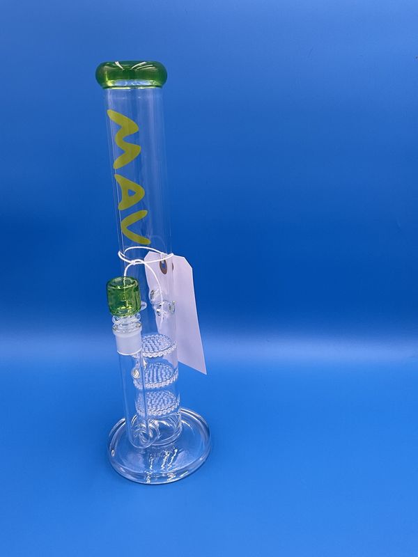 13” ooze triple honeycomb straight tube