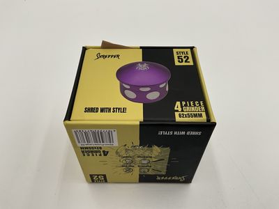 Purple mushroom grinder