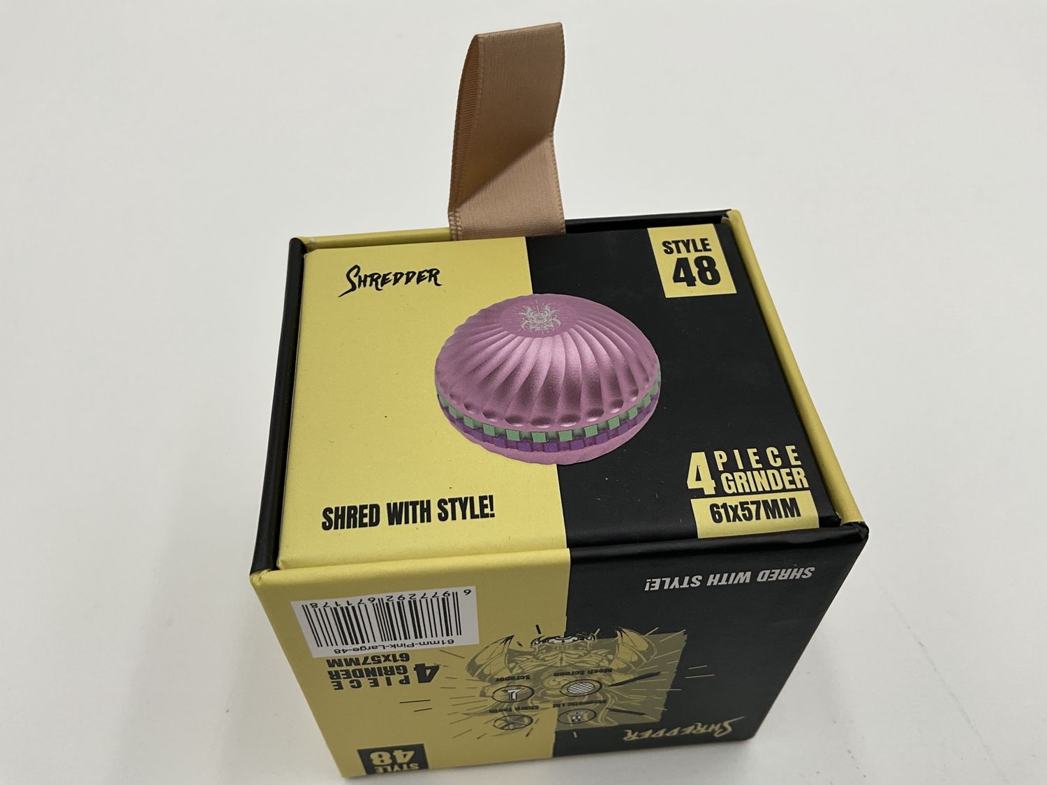 Round grinder pink