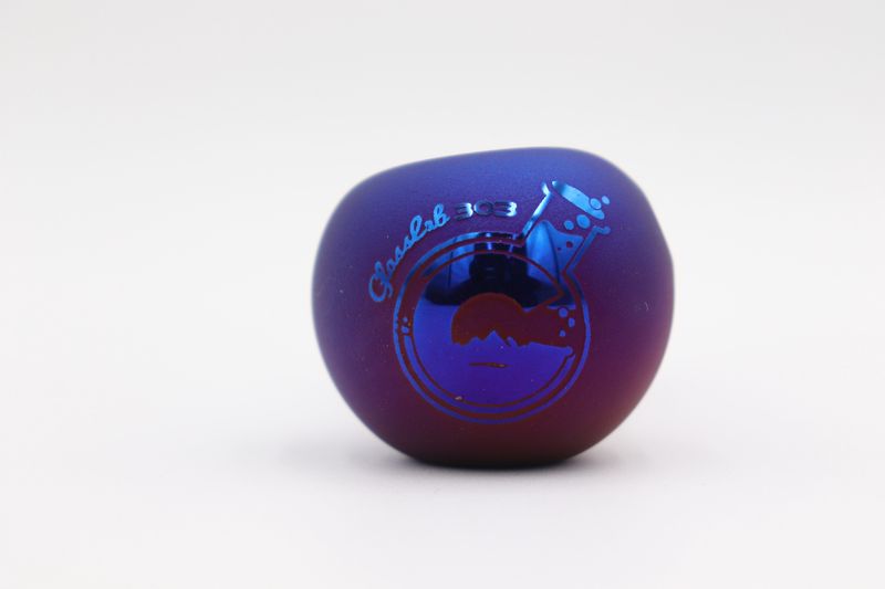 Gl hand pipe, dark blue