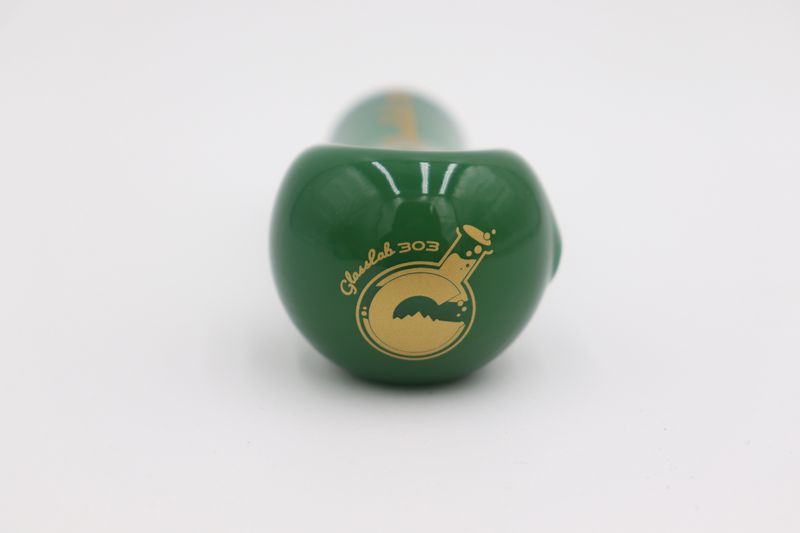 Gl hand pipe dark green