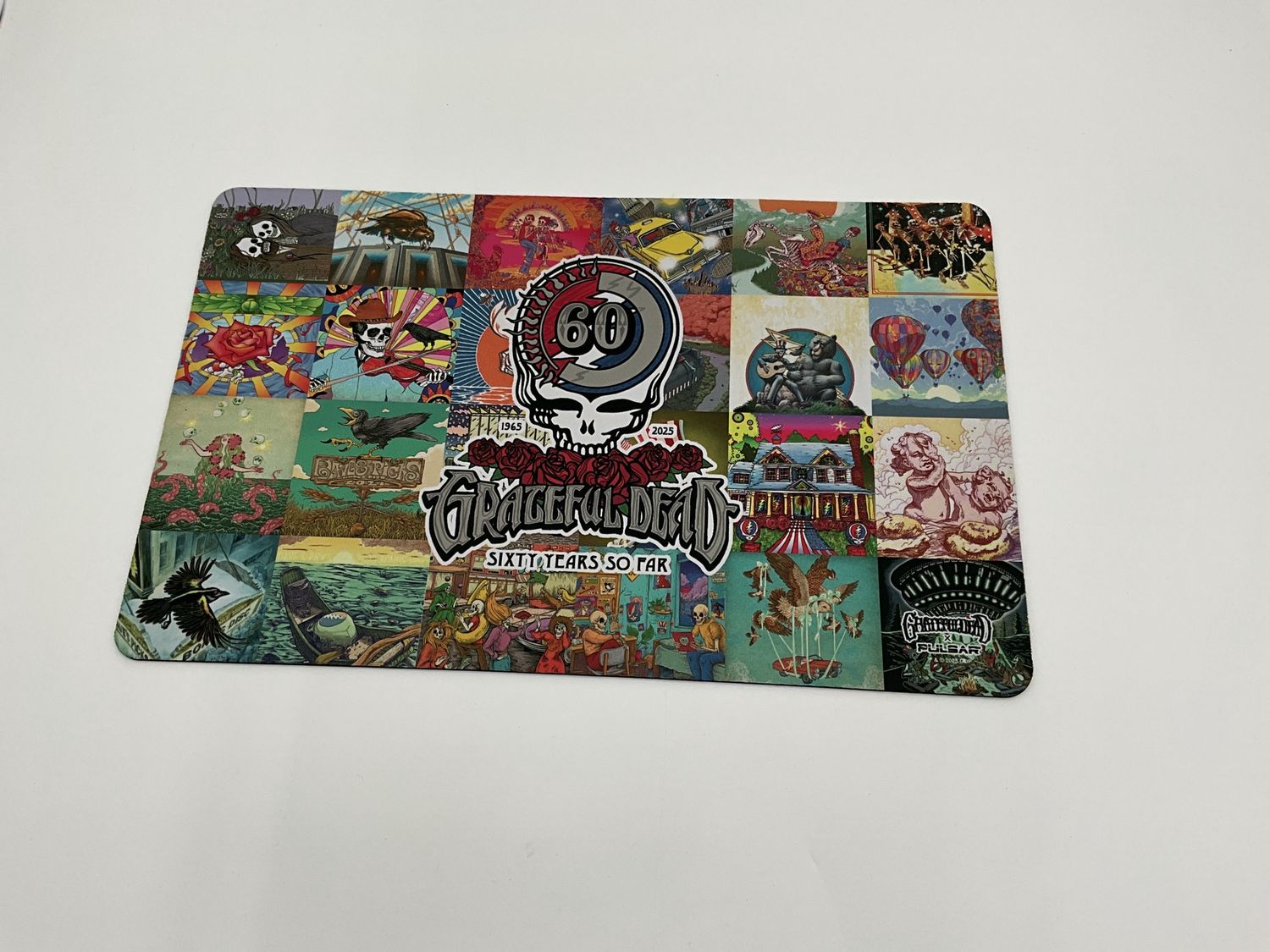 60th anniversary Grateful Dead dab mat
