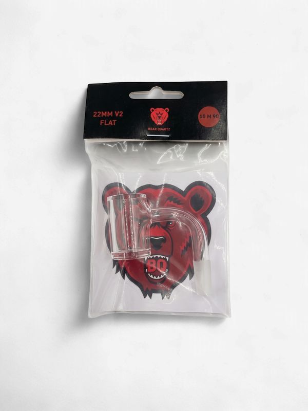 Bear Quartz 90 Degree Angle 10mm