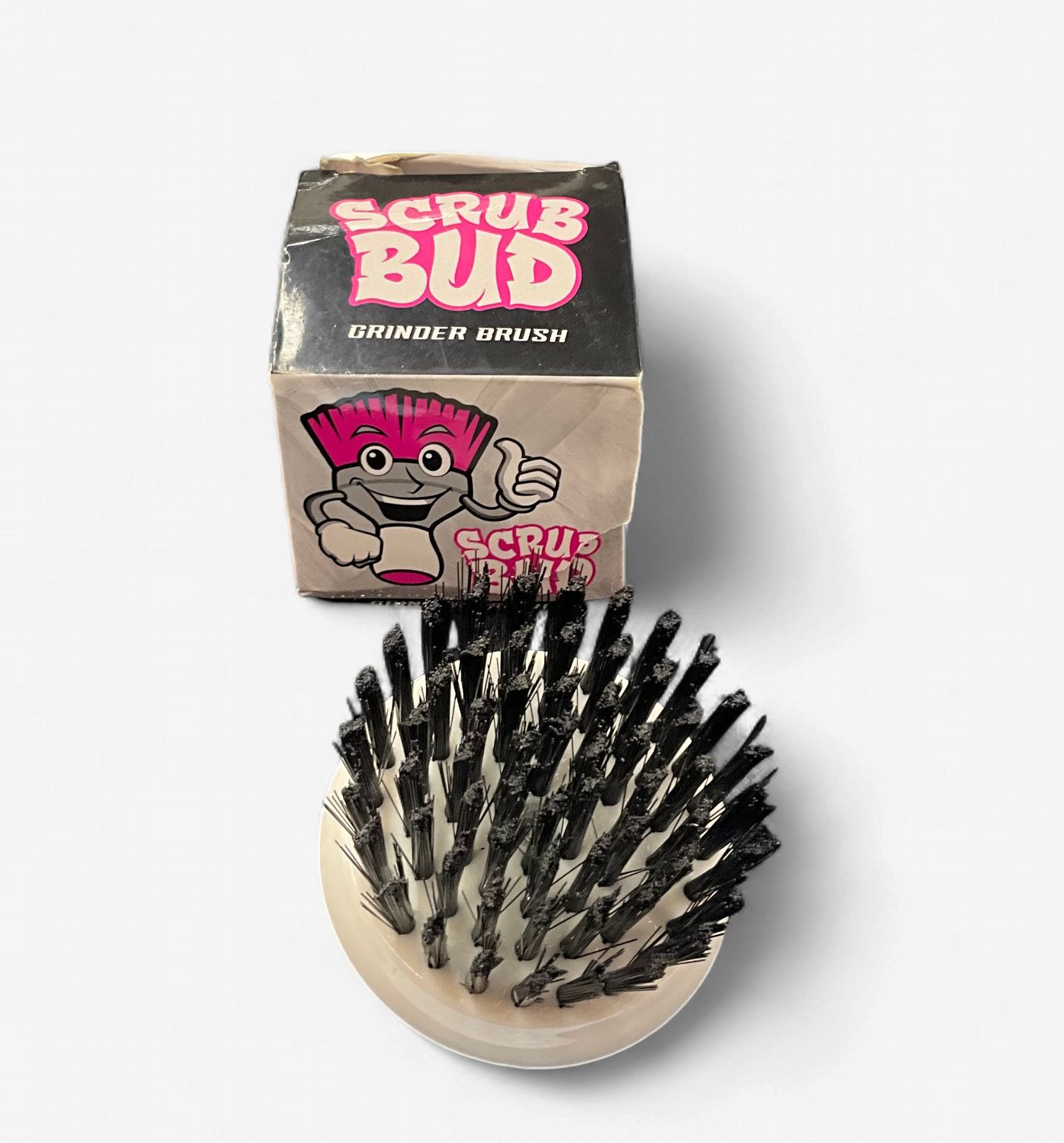 Pink Formula Grinder Bud Scrub Brush