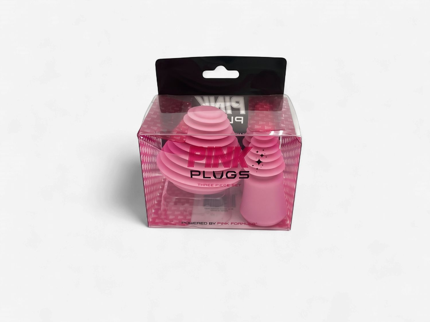 Pink Plugs 3pc Set