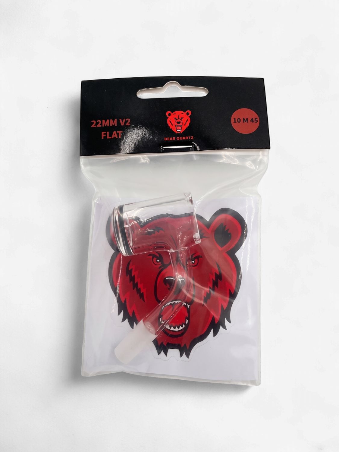 Bear Quartz 45 Degree Angle Banger 10mm