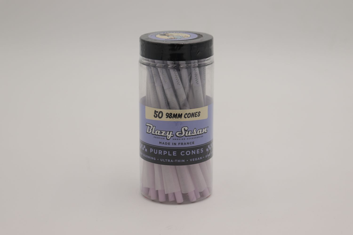 50 Count 98mm Purple Cones