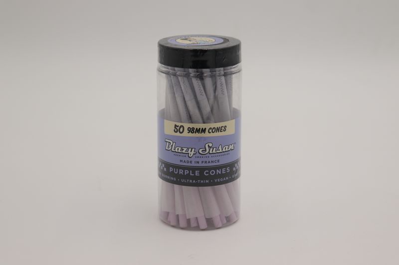 50 Count 98mm Purple Cones