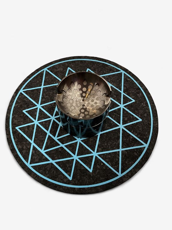 Metal Grinder Ashtray Lid