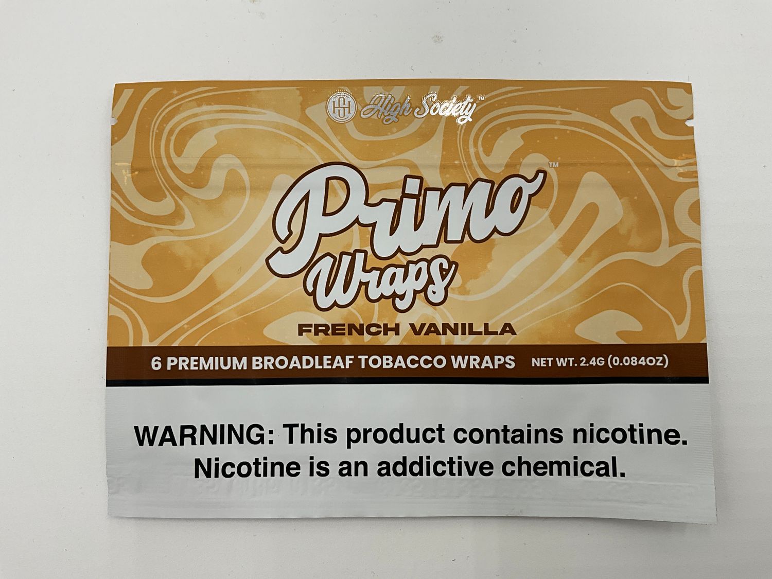 Primo Wraps French Vanilla