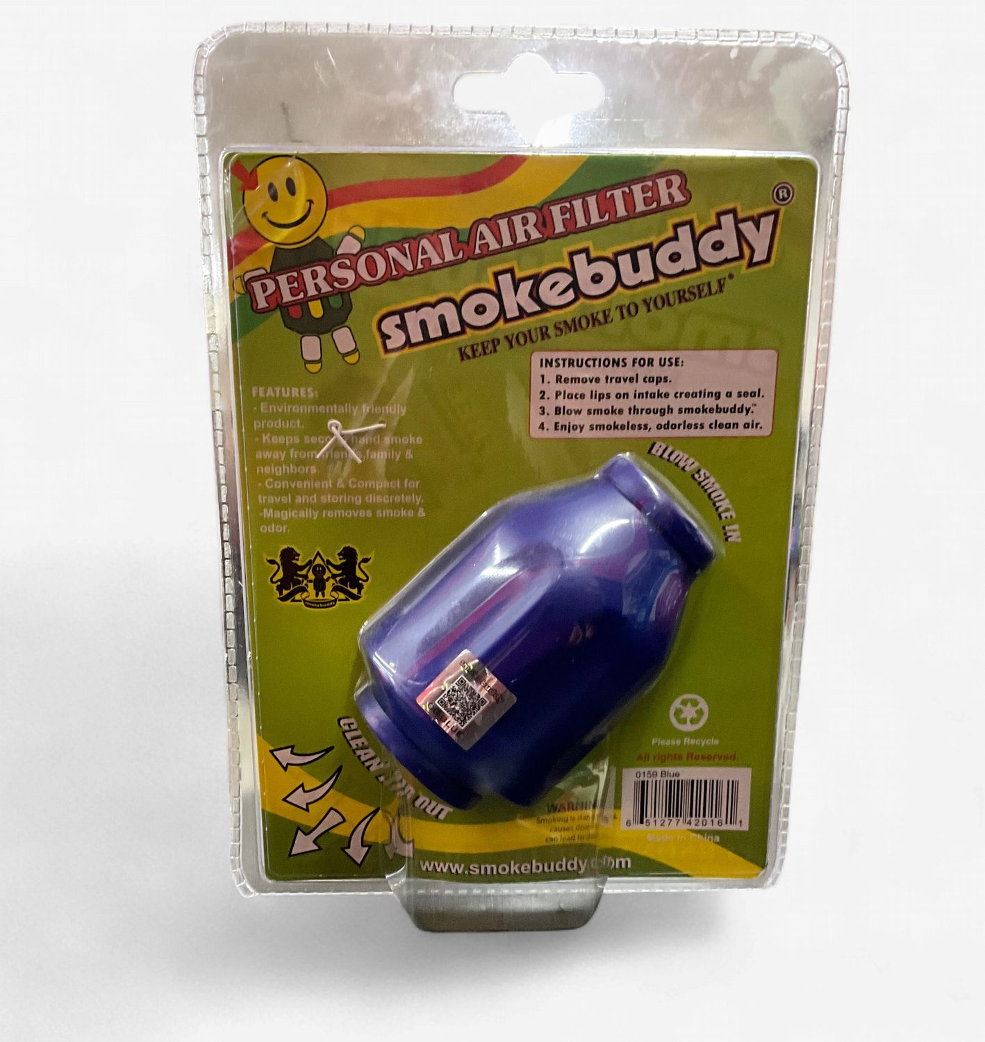 The Original Smokebuddy Blue