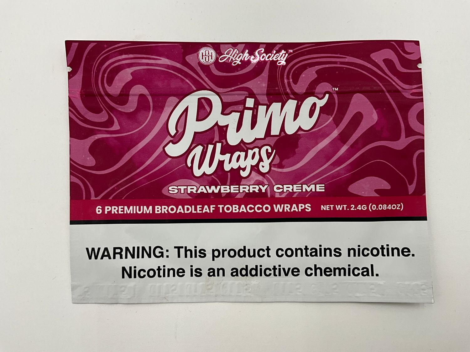 Primo Leaf Wraps Strawberry Cream