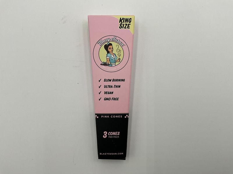 3 Count King Size Pink Cones