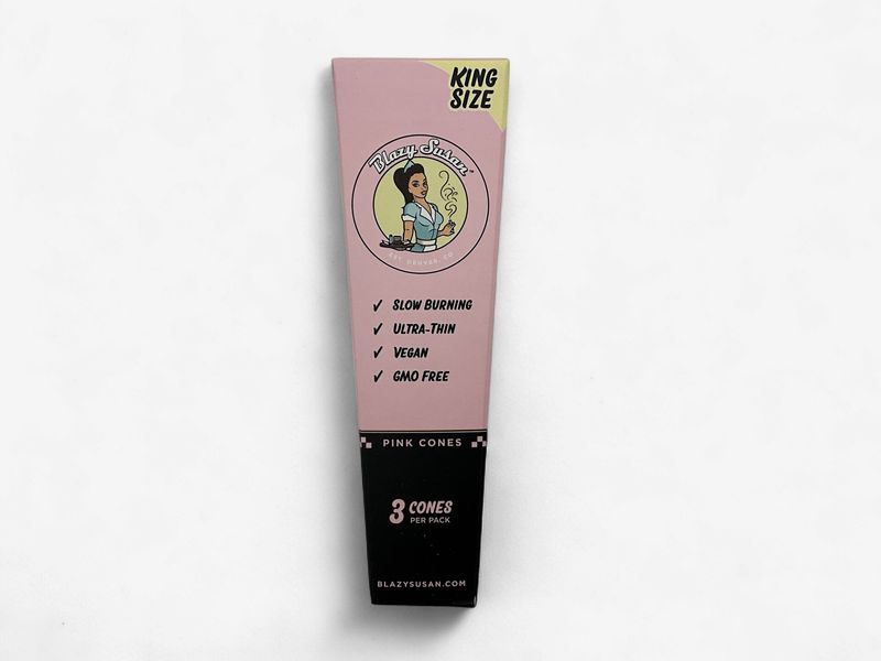 3 Count King Size Pink Cones