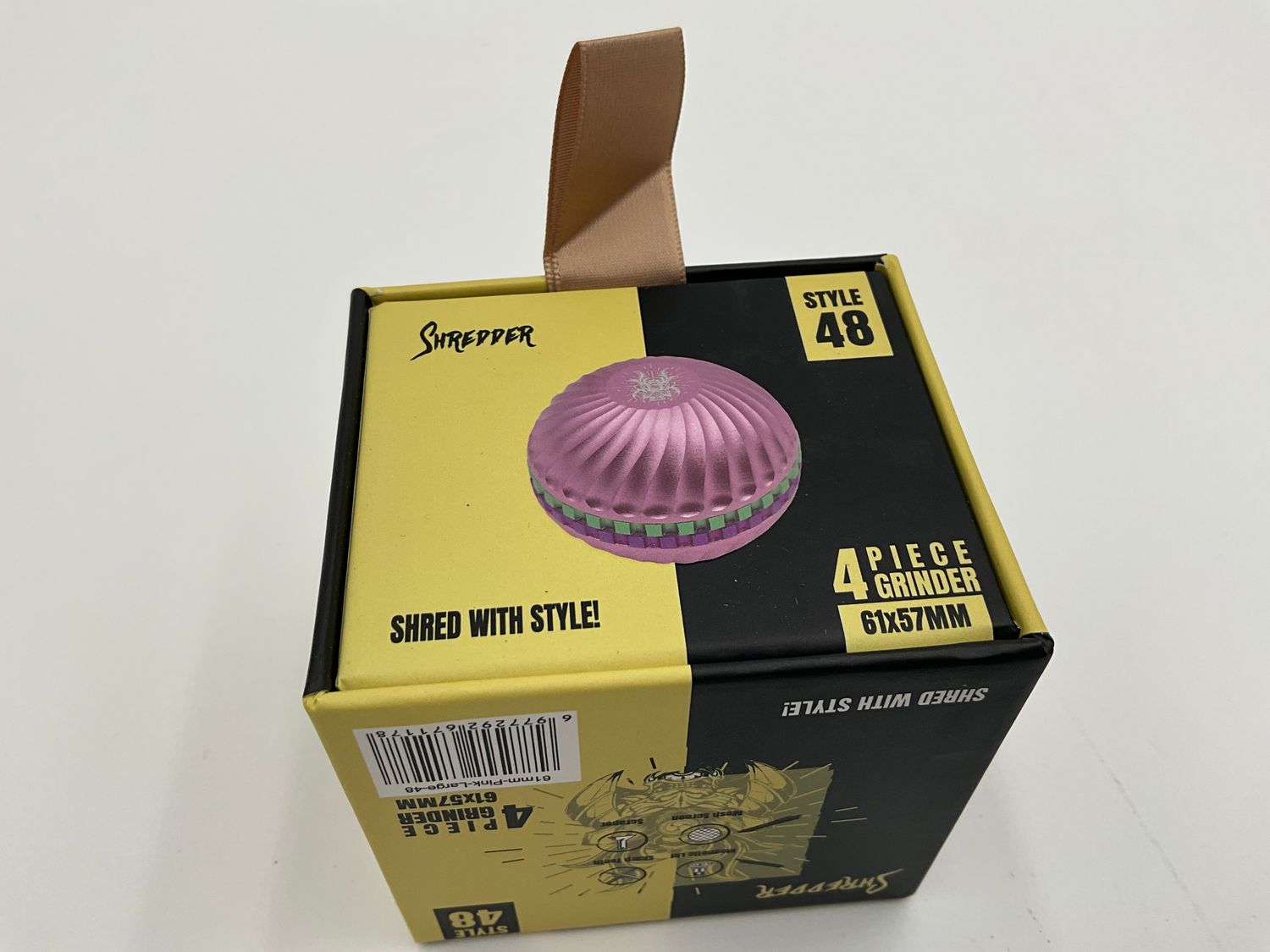 Round grinder pink
