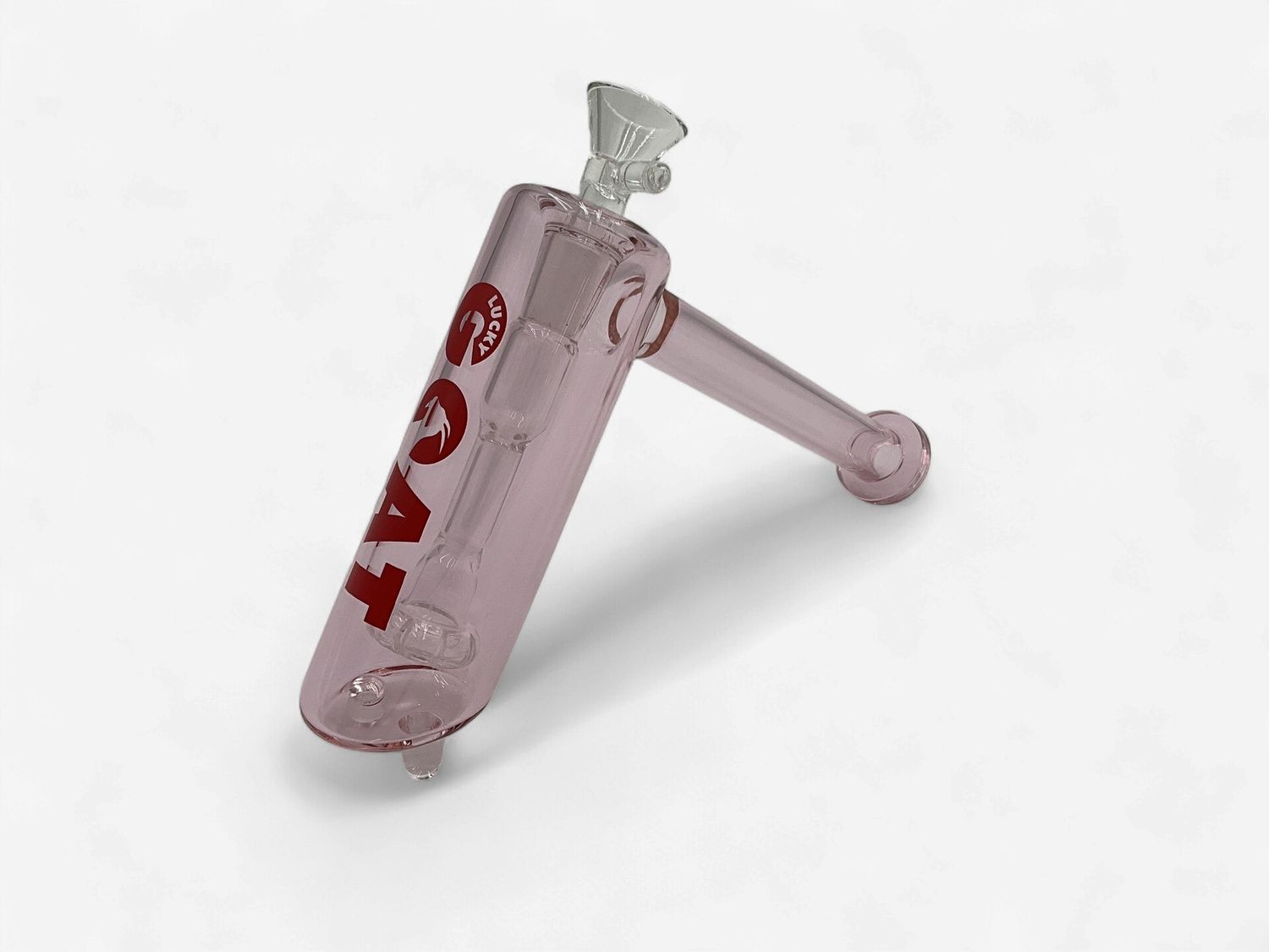 Lucky Goat Hammer Bubbler Pink