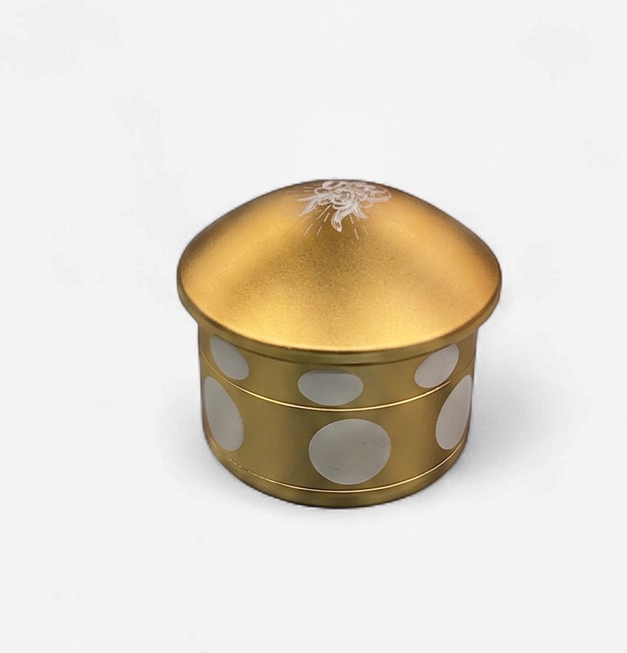 Gold Mushroom Grinder