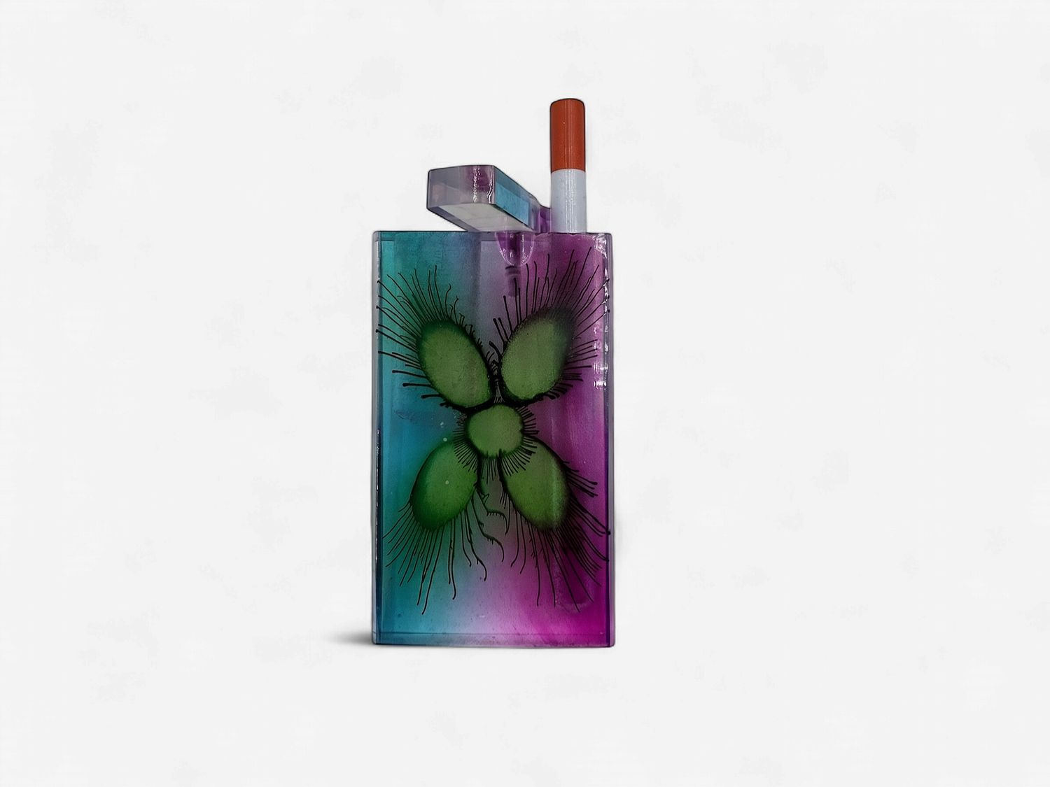 Acrylic Rainbow Flower Dugout