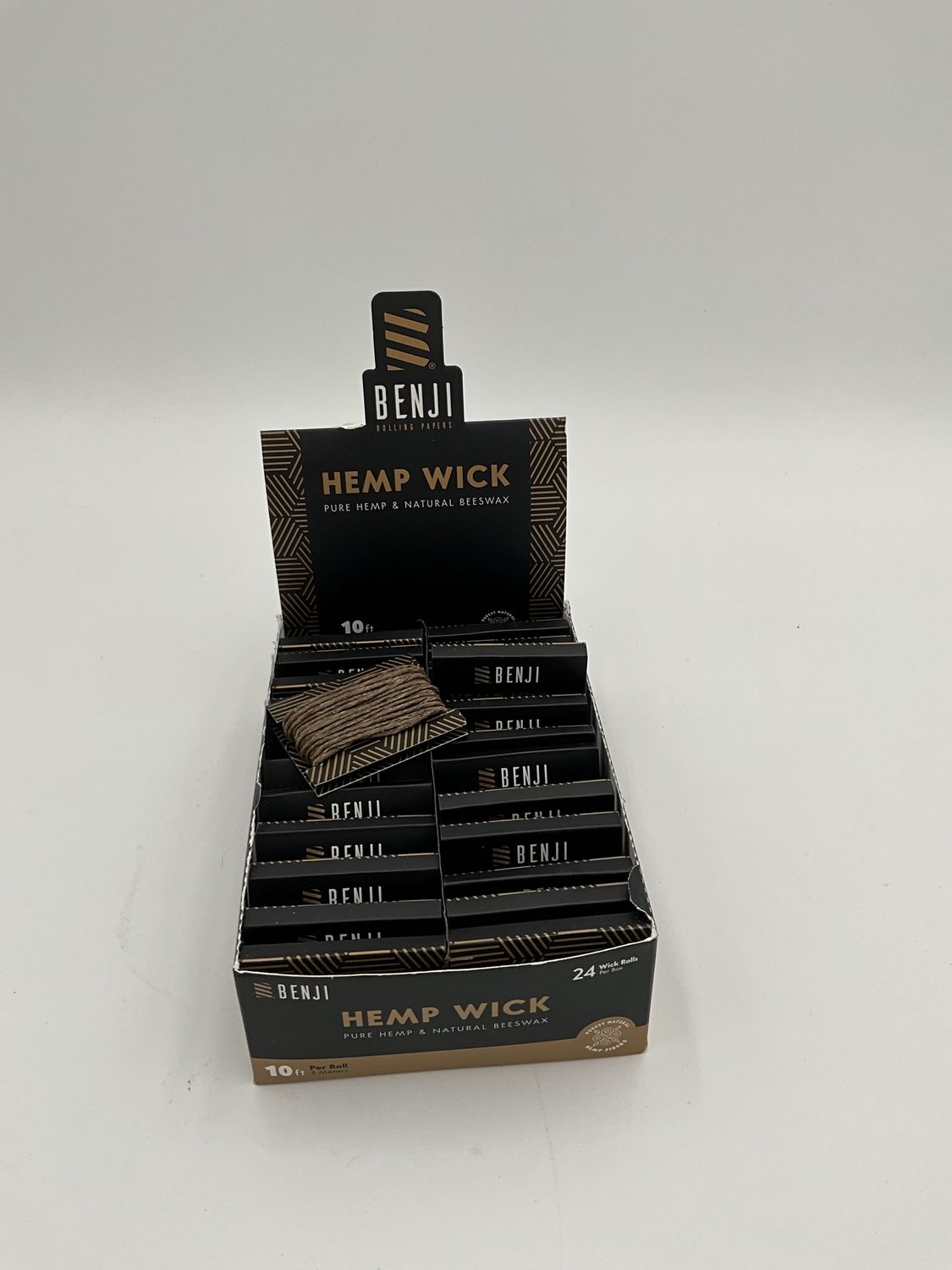 Benji 10ft hemp wick