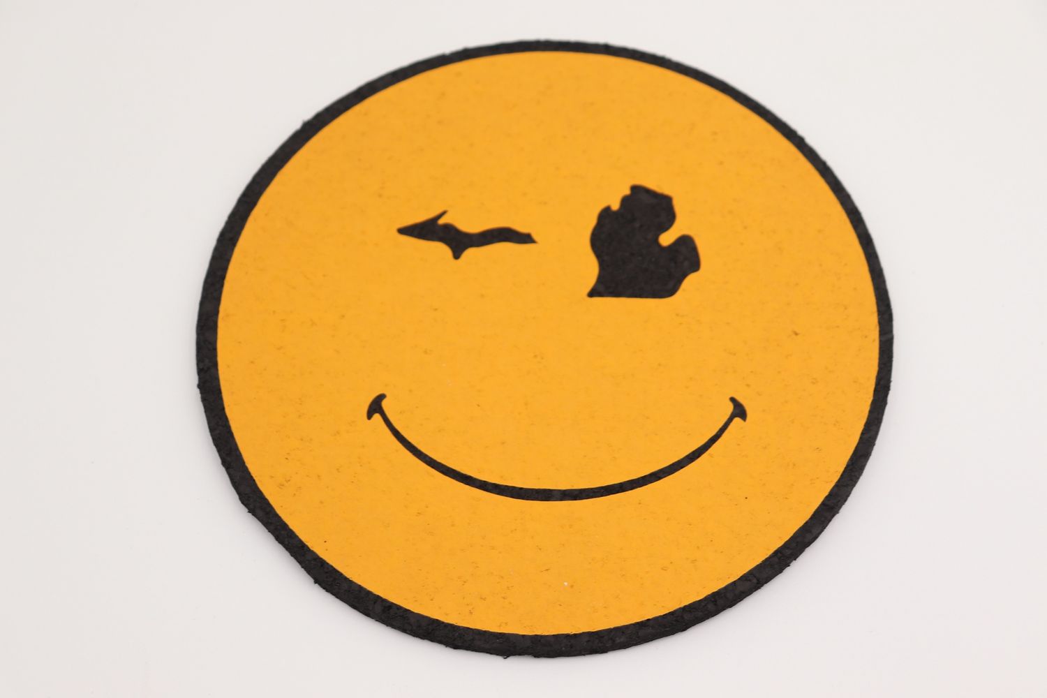 East coasters Michigan smiley dab mat